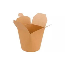 Pasta box kraft 780 ml (26oz) micro-ondable